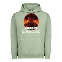 Pigment Oil Green children of the corn halloween cornhole the kids' spooky horror movie Urban Hoodie - lanVoArt