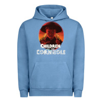 Pigment Pebble Blue children of the corn halloween cornhole the kids' spooky horror movie Urban Hoodie - lanVoArt