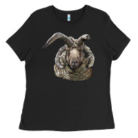 Black navajo churro sheep head Ladies Tee - LillyAllenDesigns