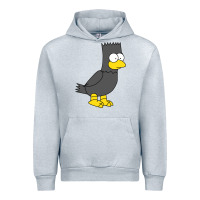Heather Grey bart as edgar allen poe raven nevermore halloween Urban Hoodie - lanVoArt