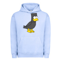 Bart As Edgar Allen Poe Raven Nevermore Halloween Urban Hoodie | Teevron