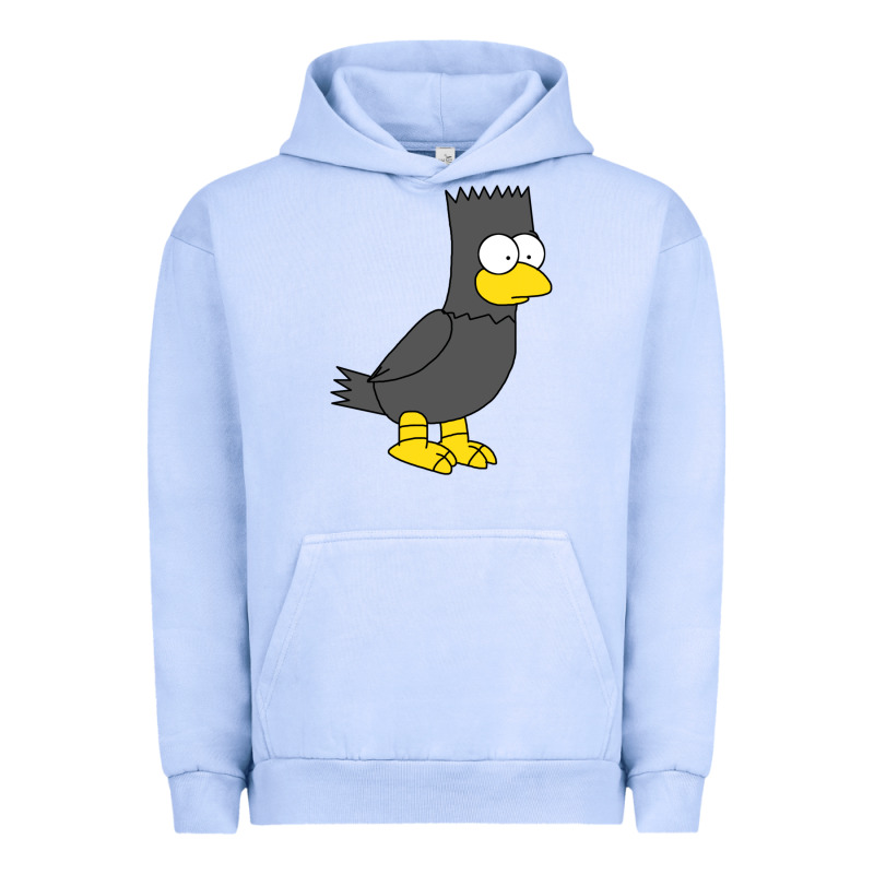 Bart As Edgar Allen Poe Raven Nevermore Halloween Urban Hoodie by lanVoArt | Teevron