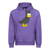 Tulip bart as edgar allen poe raven nevermore halloween Urban Hoodie - lanVoArt