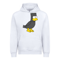 White bart as edgar allen poe raven nevermore halloween Urban Hoodie - lanVoArt