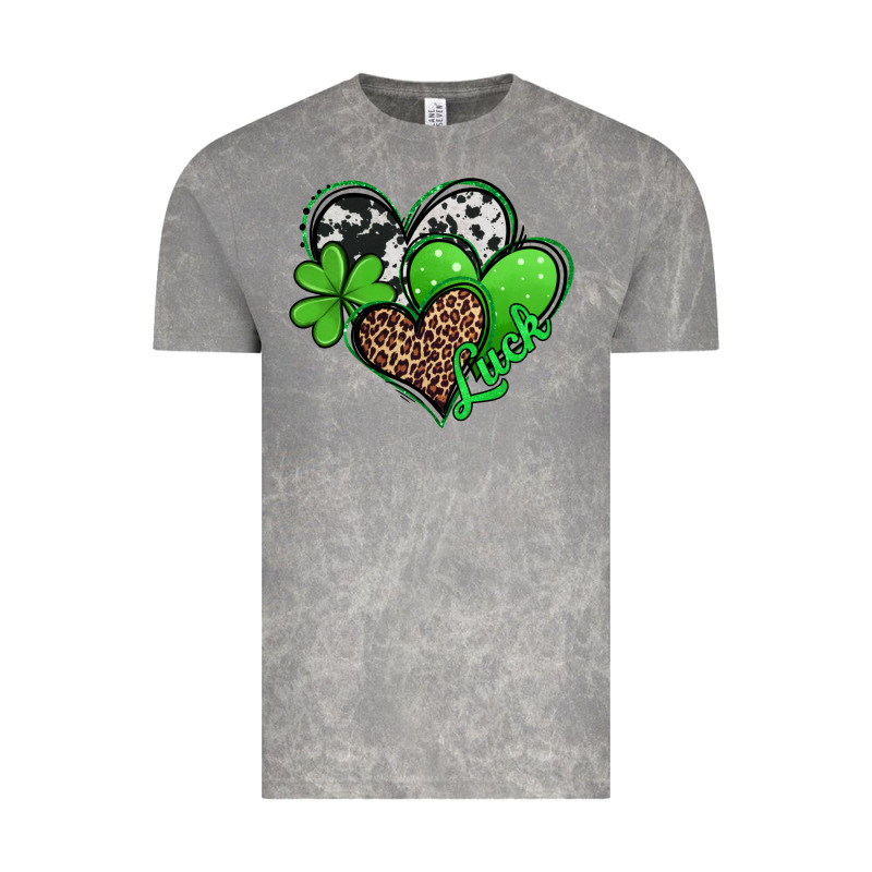 St Patricks Day Hearts Vintage Tee by Jasminsmagicworld | Teevron