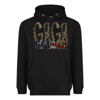 Black gigi of both Heavyweight Hoodie - RacoonDesign