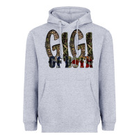 Heather Grey gigi of both Heavyweight Hoodie - RacoonDesign