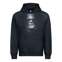 Navy frankenstein monster boris karloff face Urban Hoodie - lanVoArt