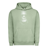 Pigment Oil Green frankenstein monster boris karloff face Urban Hoodie - lanVoArt