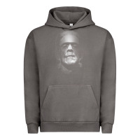 Pigment Tornado frankenstein monster boris karloff face Urban Hoodie - lanVoArt