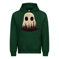 Forest Green forrest ghost Urban Hoodie - lanVoArt