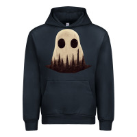 Navy forrest ghost Urban Hoodie - lanVoArt