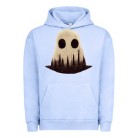 Pigment Grape Ice forrest ghost Urban Hoodie - lanVoArt