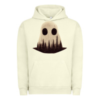 Pigment Pistachio forrest ghost Urban Hoodie - lanVoArt