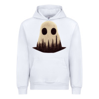 White forrest ghost Urban Hoodie - lanVoArt