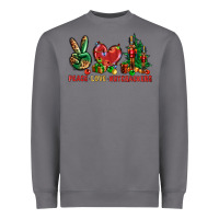 Storm Peace Love Nutcrackers Heavyweight Sweatshirt - BundleAndBundleShop