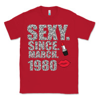Red Sexy Since March 1980 Classic Tee - Bettercallsaul
