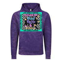 Cloud Purple fueled by ıced coffee and anxiety Vintage Hoodie - TumblerDesignByShophia