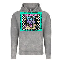 Cloud Rock fueled by ıced coffee and anxiety Vintage Hoodie - TumblerDesignByShophia