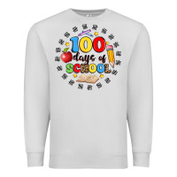 Dove Grey 100 days of school Premium Sweatshirt - Artiststas