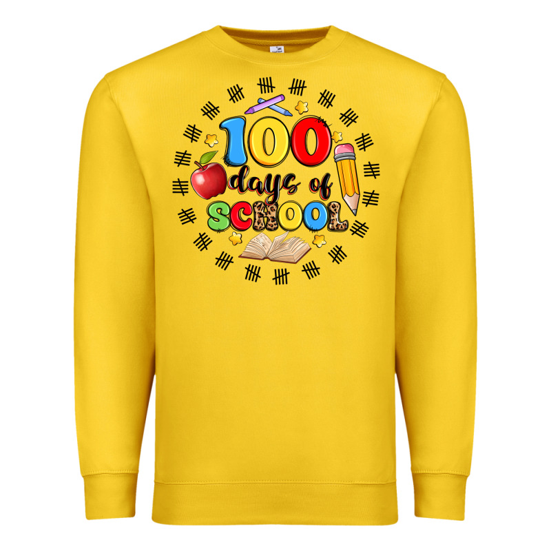 100 Days Of School Premium Sweatshirt by Artiststas | Teevron