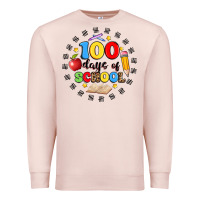 Pale Pink 100 days of school Premium Sweatshirt - Artiststas