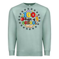 Seafoam 100 days of school Premium Sweatshirt - Artiststas