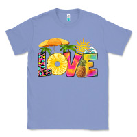 Colony Blue love pineapple Classic Tee - RanaPortraitStore