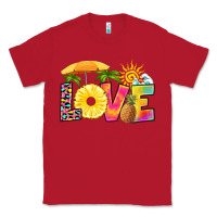 Red love pineapple Classic Tee - RanaPortraitStore