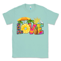 Seafoam love pineapple Classic Tee - RanaPortraitStore