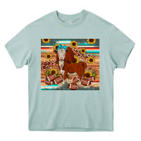 Arona football hereford sunflower tumbler Heavy Core Tee - JahusDesignShop