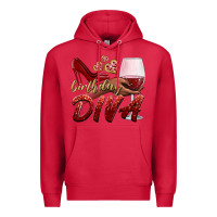 Cardinal birthday diva Premium Hoodie - BundleAndBundleShop