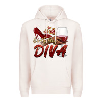 Pale Pink birthday diva Premium Hoodie - BundleAndBundleShop