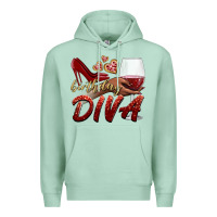 Seafoam birthday diva Premium Hoodie - BundleAndBundleShop