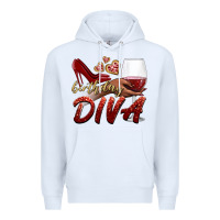 White birthday diva Premium Hoodie - BundleAndBundleShop