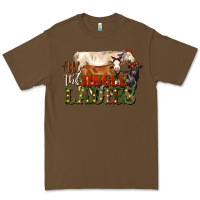 Cacao all the jingle ladies christmas cows Premium Tee - LillyAllenDesigns