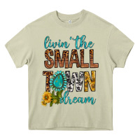 Mossy Living The Small Town Dream Heavy Core Tee - BundleAndBundleShop