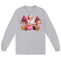 Moon Dust pink christmas pink tree santa coffe cups Long Sleeve Tee - CowGirlArtShop