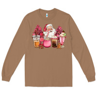 Toasted Coconut pink christmas pink tree santa coffe cups Long Sleeve Tee - CowGirlArtShop