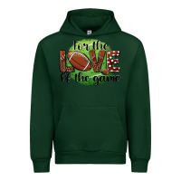 Forest Green for the love of the game football Urban Hoodie - BarkalooDesign