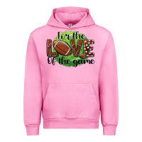 Fuchsia Pink for the love of the game football Urban Hoodie - BarkalooDesign