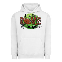 Pigment Lunar Rock for the love of the game football Urban Hoodie - BarkalooDesign