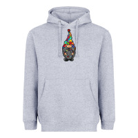 Heather Grey gnome autism Heavyweight Hoodie - RacoonDesign