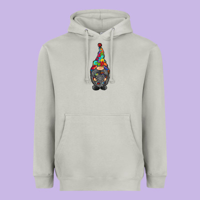 Gnome Autism Heavyweight Hoodie Designed By Racoondesign