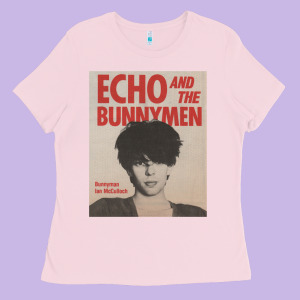 Echo And The Bunnymen Ladies Tee Designed By Lanvoart