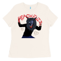 Bone creep    hq peachfuzz werewolf mask pose Ladies Tee - lanVoArt