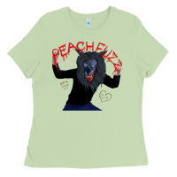 Matcha creep    hq peachfuzz werewolf mask pose Ladies Tee - lanVoArt