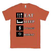 Copper Tax Day Eat Sleep Do Taxes Repeat Gift Classic Tee - Bettercallsaul