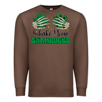 Chestnut shake your shamrocks Premium Sweatshirt - CowhideDigitalArt