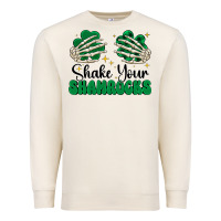 Sandshell shake your shamrocks Premium Sweatshirt - CowhideDigitalArt